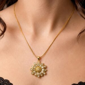 Sunflower Necklace